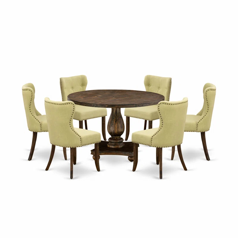 Ambermarie Pedestal Dining Set