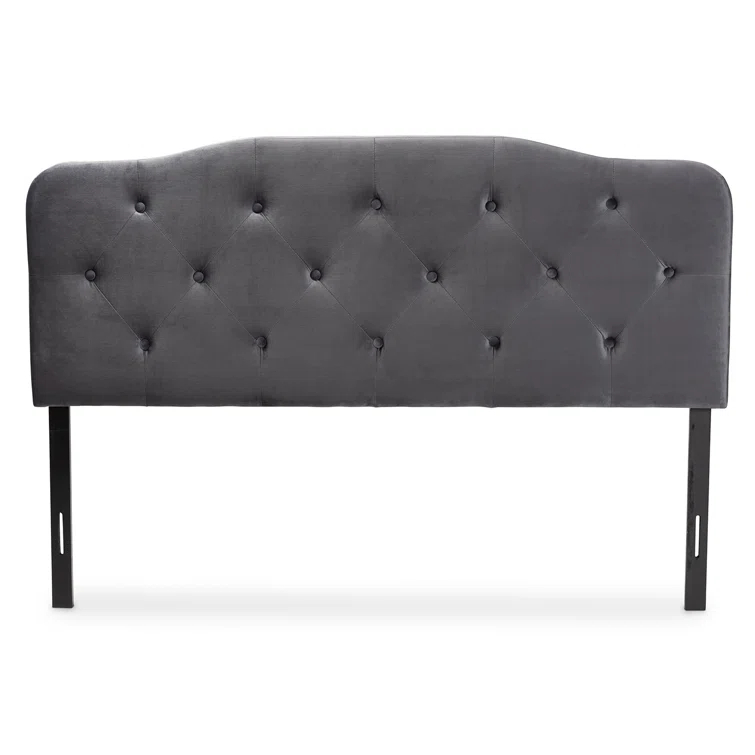Corrigan Studio® Turek Velvet Upholstered Panel Headboard