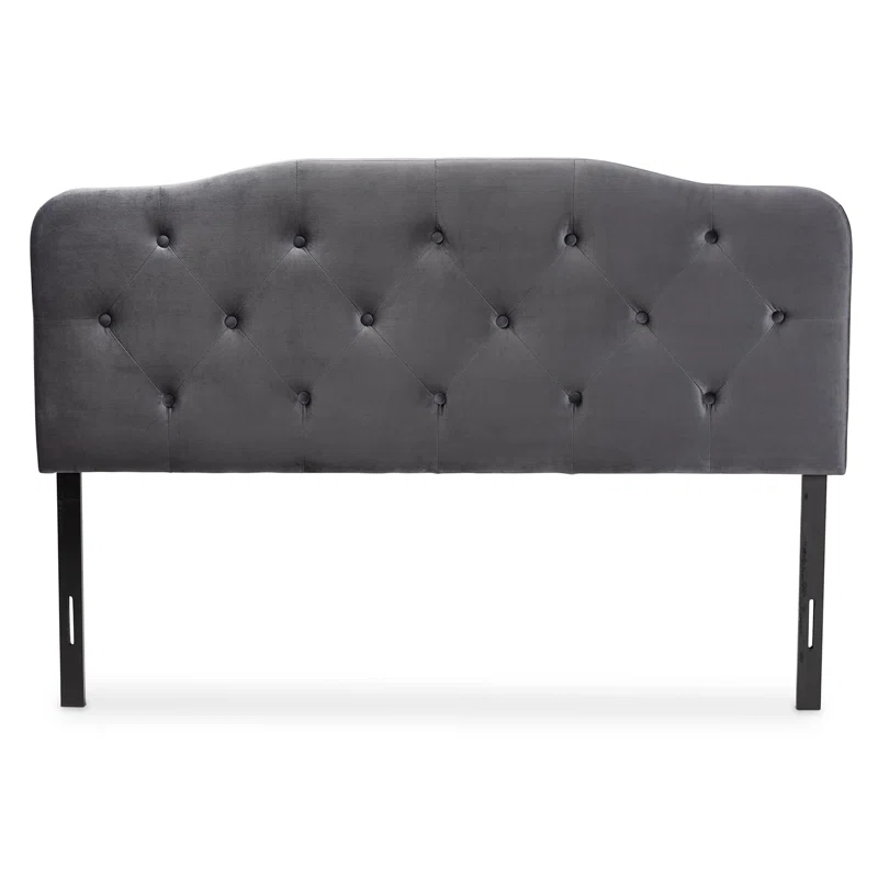 Corrigan Studio® Turek Velvet Upholstered Panel Headboard