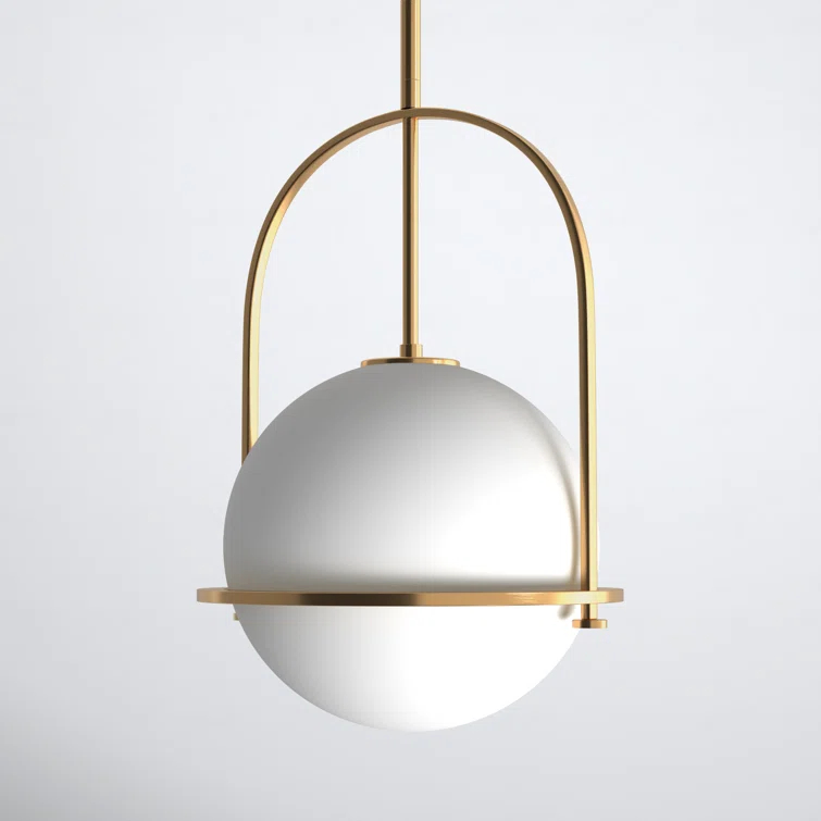 Arie Single Light Pendant w/ Globe Shade