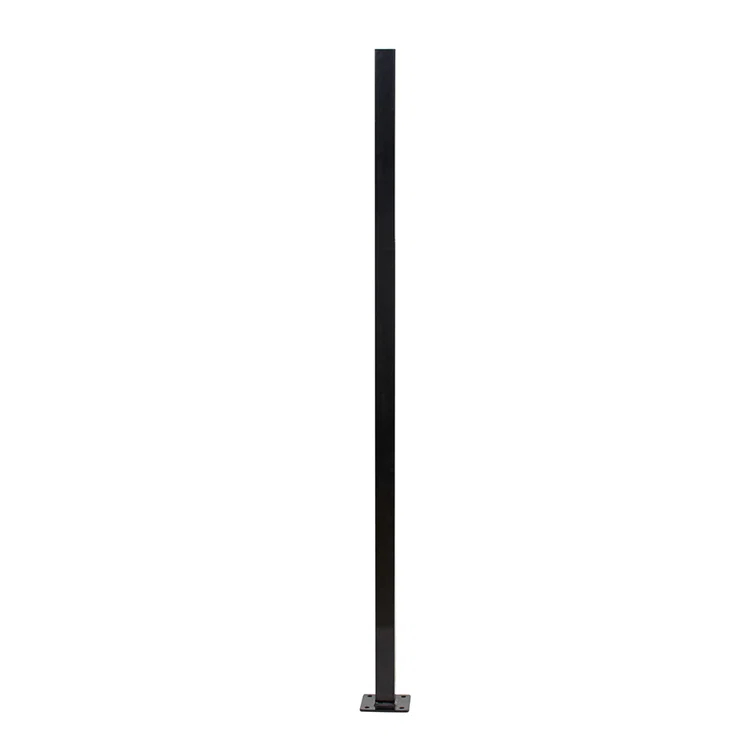 Fortress Building Products Versai Fortress Building Products Gloss Black Metal Line Post