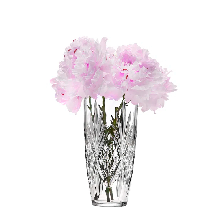 Godinger Silver Art Co Dublin Crystal Tall Table Vase