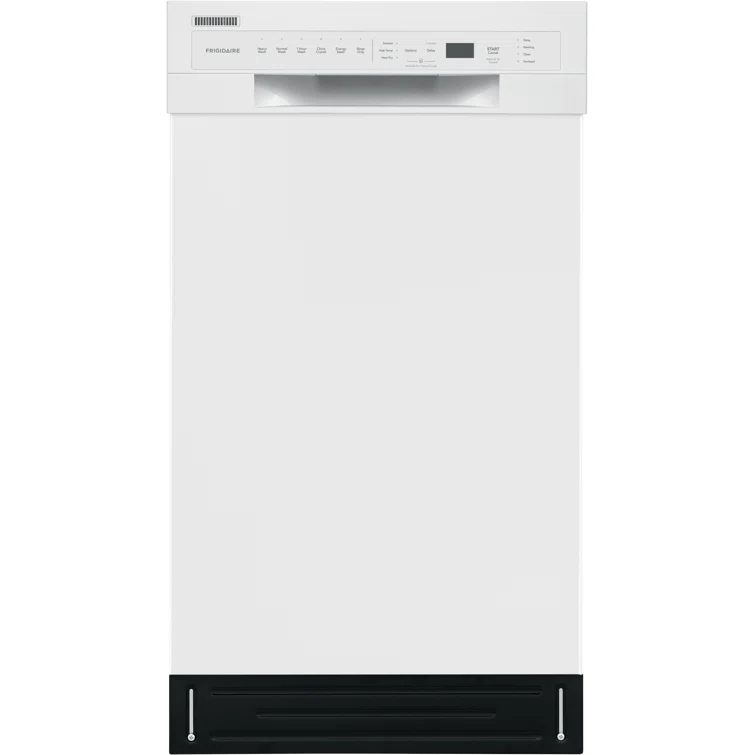 Frigidaire Frigidaire Series 18" 52 dBA Built-in Full Console Dishwasher with Cycle Status Indicators FFBD1831UW