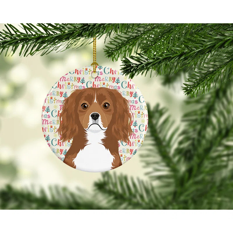 The Holiday Aisle® Ceramic Animals Hanging Figurine Ornament