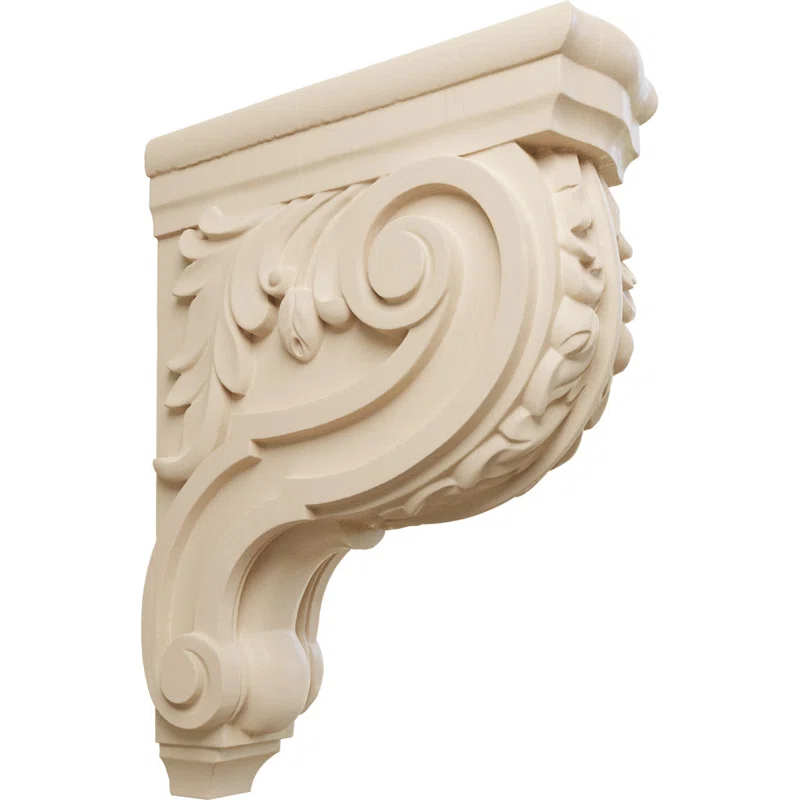 Ekena Millwork Hudson Acanthus Wood Corbel