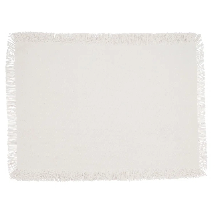 4 Piece Cotton Placemat Set (Set of 4)