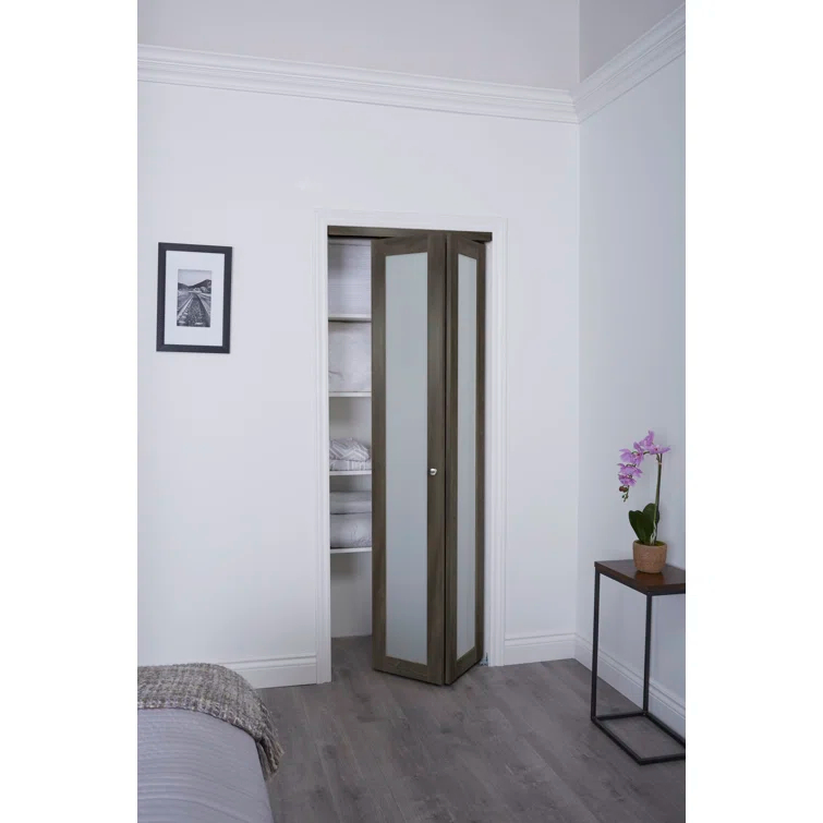 Renin Euro 3-Lite Glass Bi-Fold Door