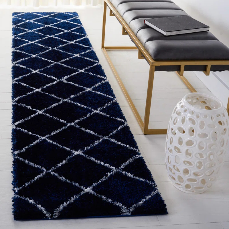 Tahoe Shag Performance Geometric Rug