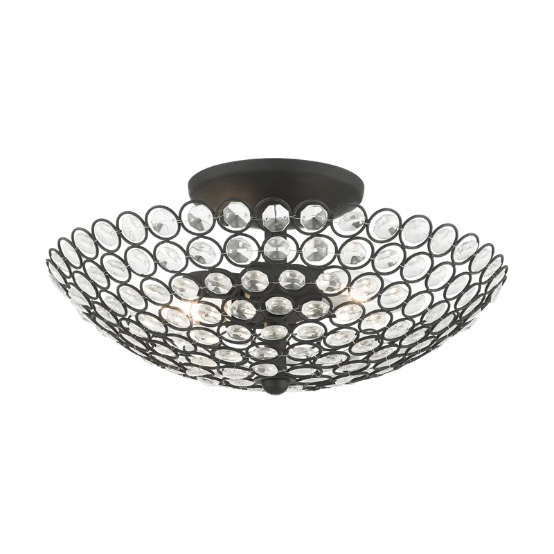 House of Hampton® Ludie Semi Flush Mount