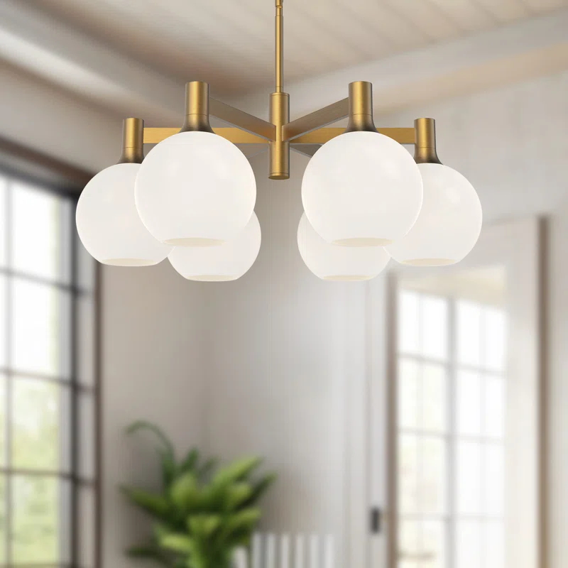Alora Mood Castilla 6 - Light Globe Chandelier