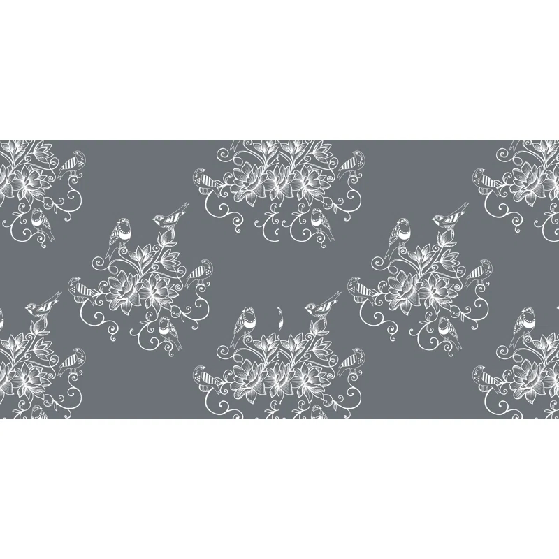 e by design Botanical Blooms Floral Indoor/Outdoor Reversible Throw Pillow