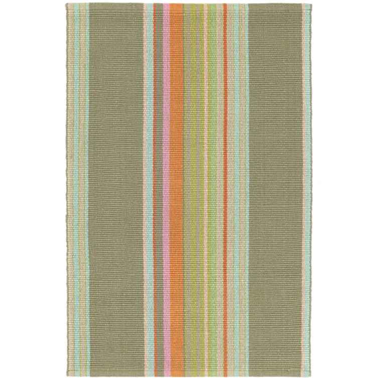 Dash and Albert Rugs Stone Soup Handwoven Cotton Rug