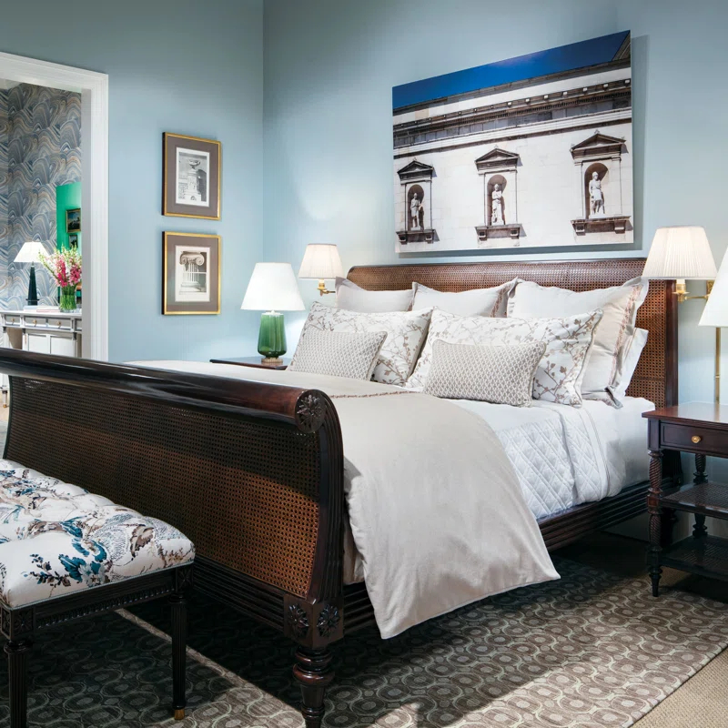 Eastern Accents Balfour Farmhouse / Country Cotton Blend Duvet Cover Set