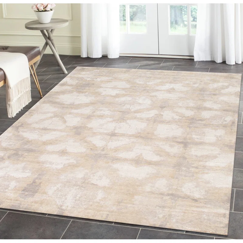 Pasargad Shibori Viscose Abstract Rug