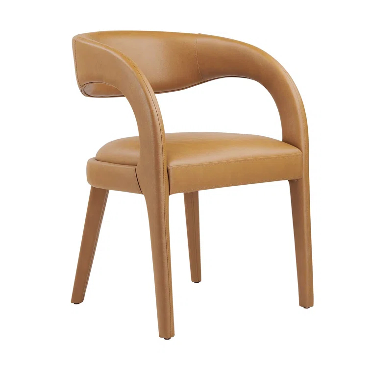 Modway Modway Pinnacle Vegan Leather Dining Chair (Set of 2)