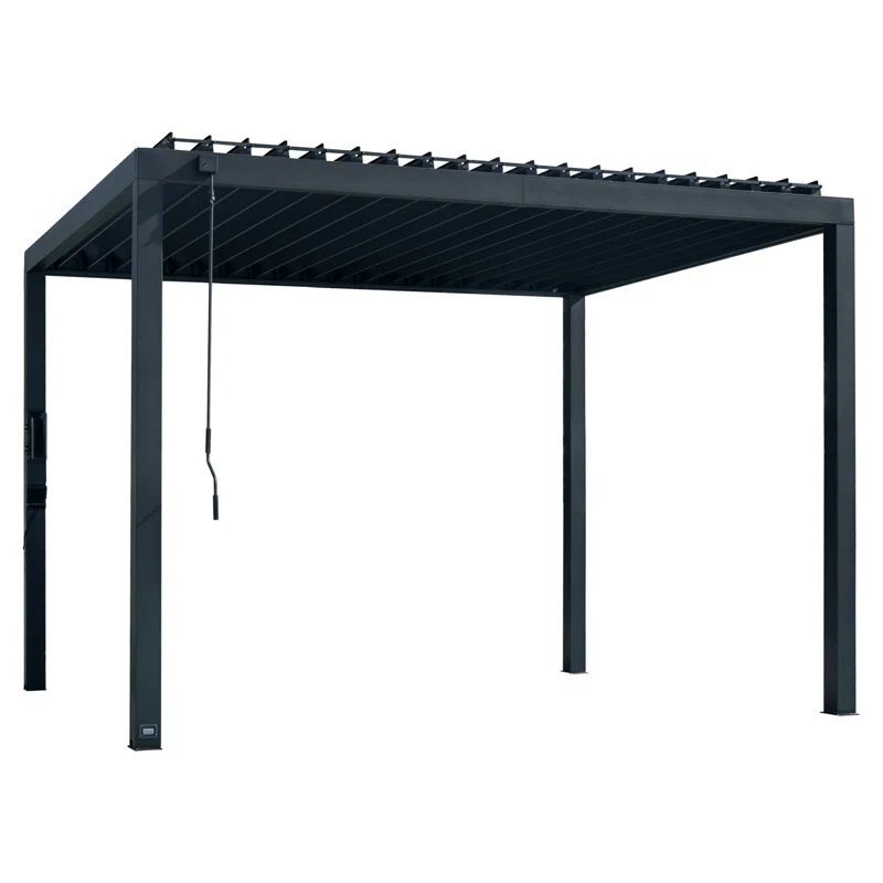Sarasota Steel Louvered Pergola