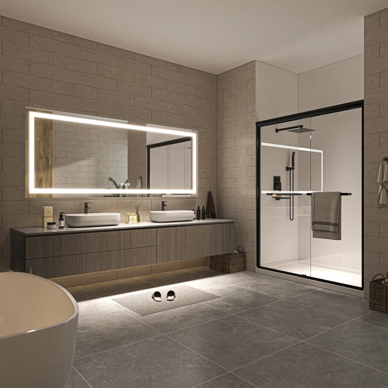 Flat LED Mirror