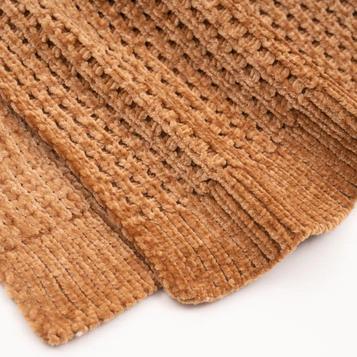 Amor Waffle Amor Waffle Chenille Knit Throw