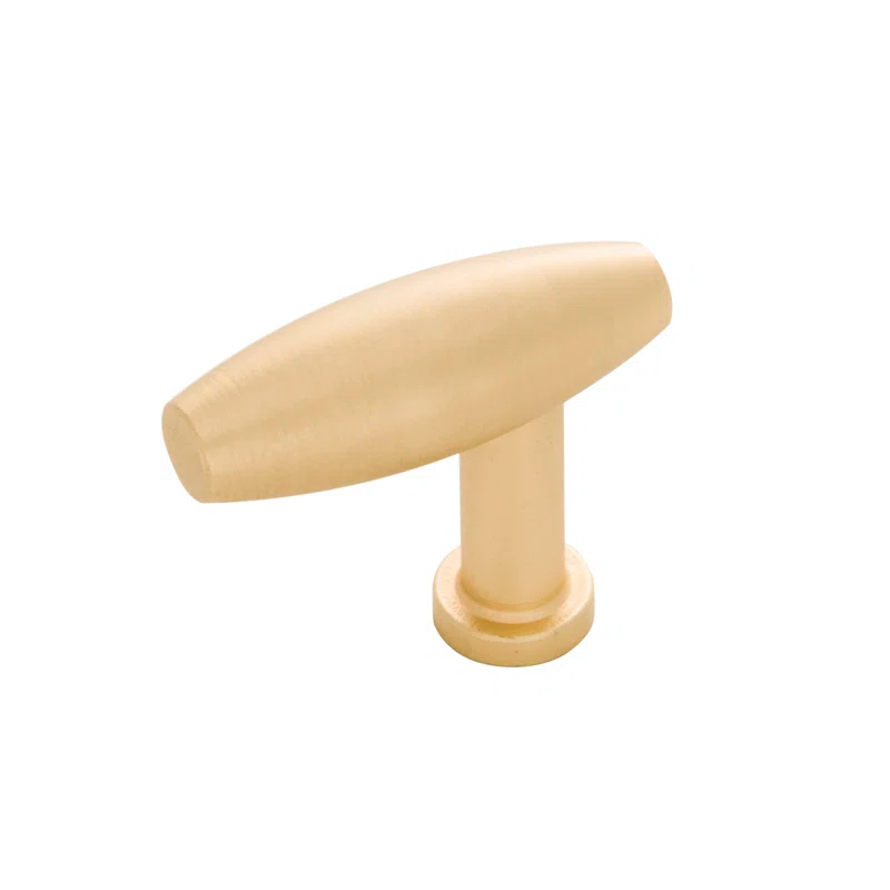 Belwith Keeler Wexler 1-1/2 Inch Contemporary Offset T Cabinet Knob and Drawer Knob