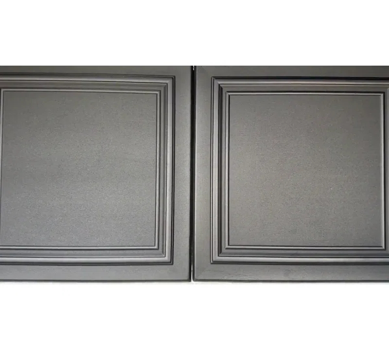 A La Maison Ceilings Line Art 1.6 ft. x 1.6 ft. Polystyrene Glue-up Ceiling Tile (Set of 96)