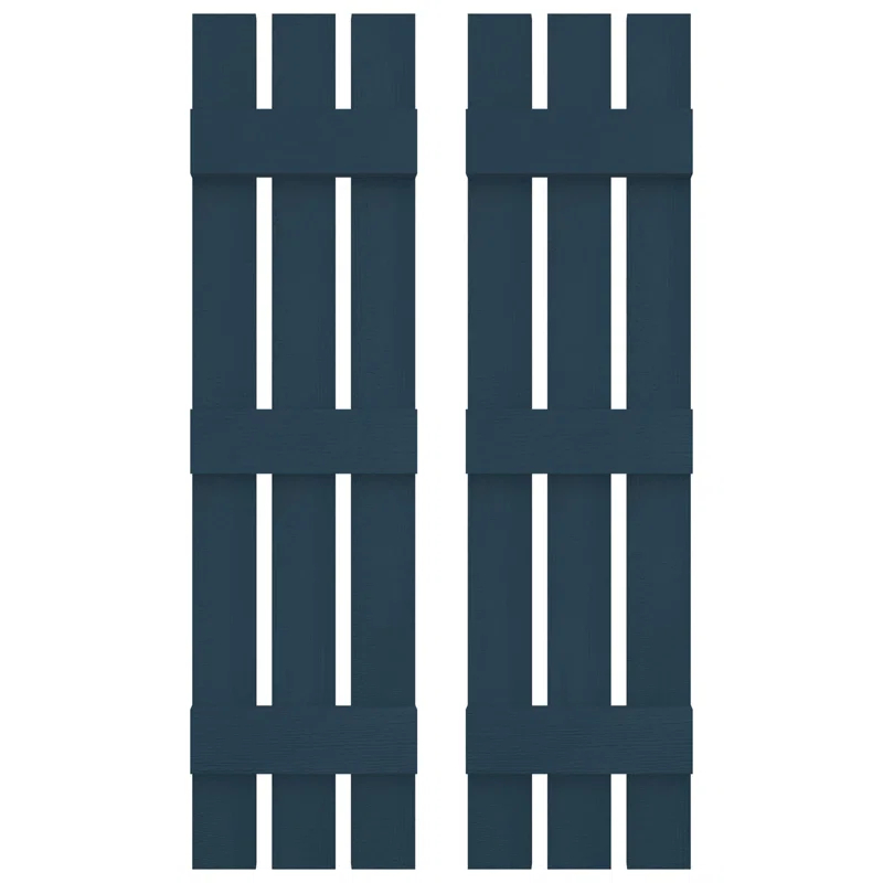 Builders Edge 12'' Board & Batten Shutters