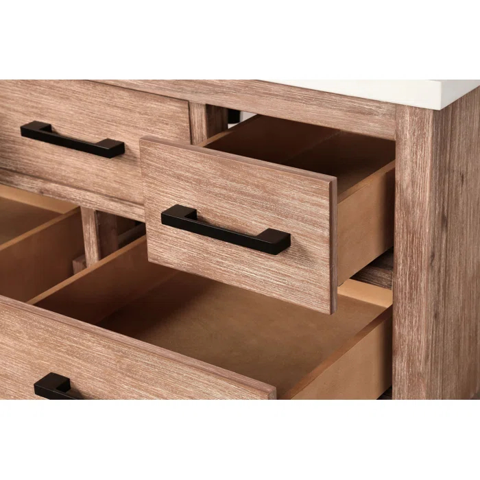 Ari Kitchen & Bath Betty 42'' Single Bathroom Vanity with Quartz Top