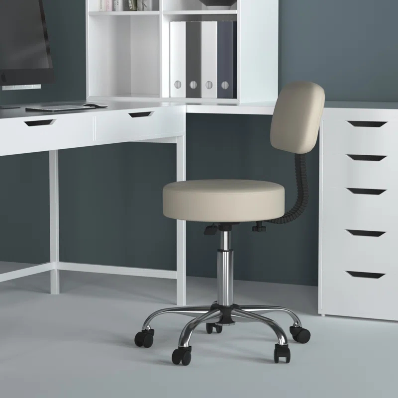 Boss Office Products Vinyl Drafting Chair
