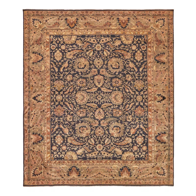 One-of-a-Kind 12'6" X 15' Wool, Area Rug in