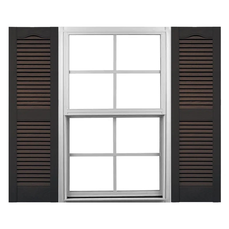 Mid America Louvered Shutters (Set of 2)