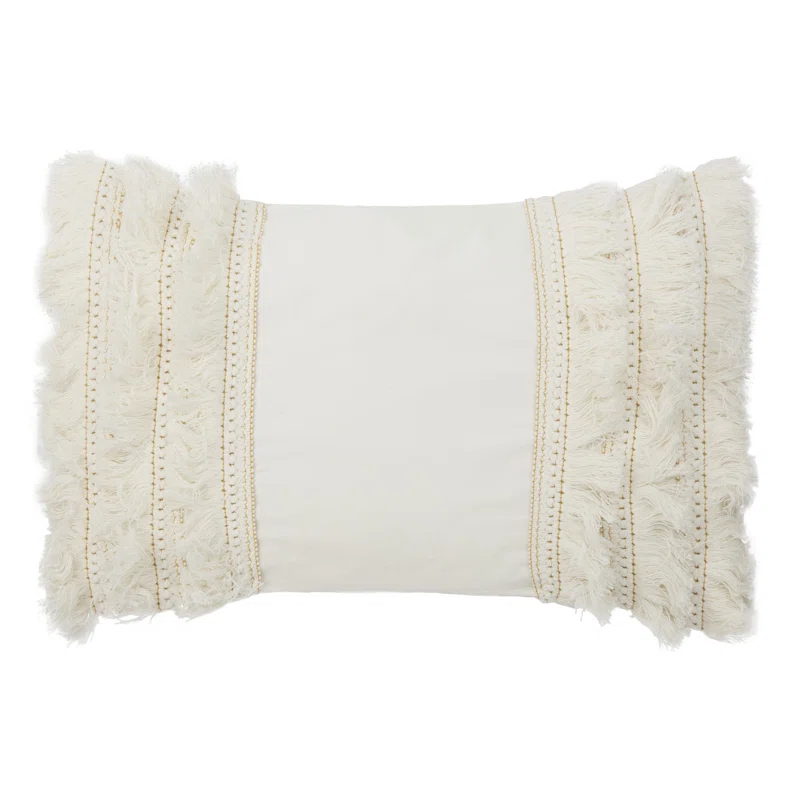 Safavieh Fringed Cotton Throw Pillow
