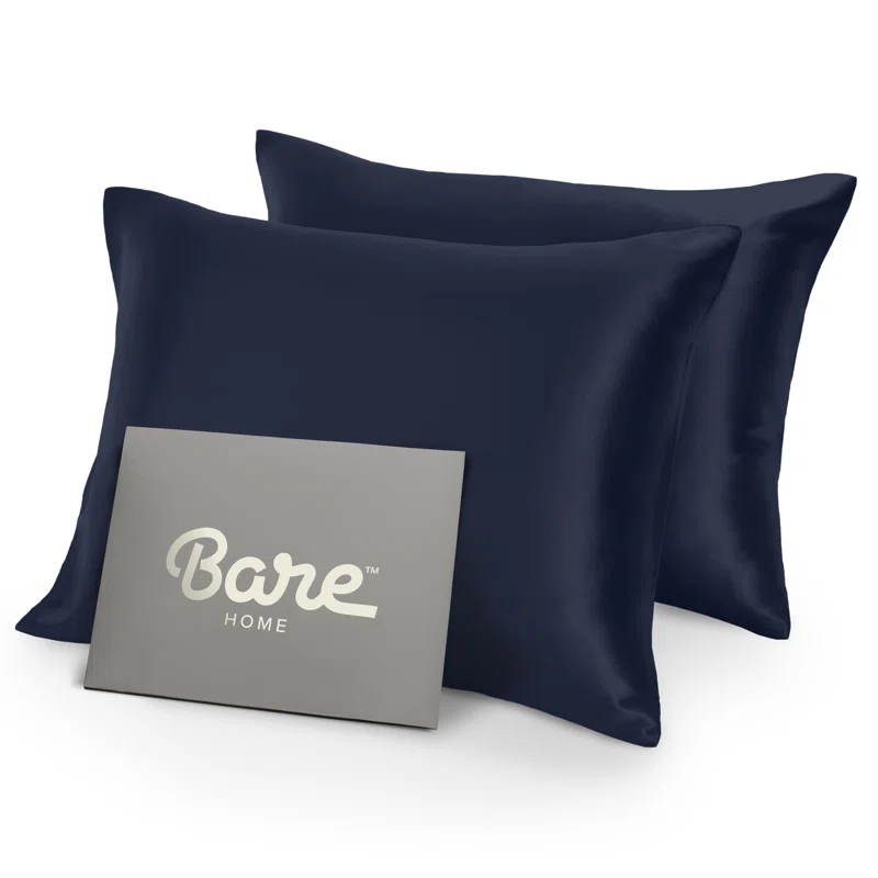 Soft Poly Satin Pillowcase Set