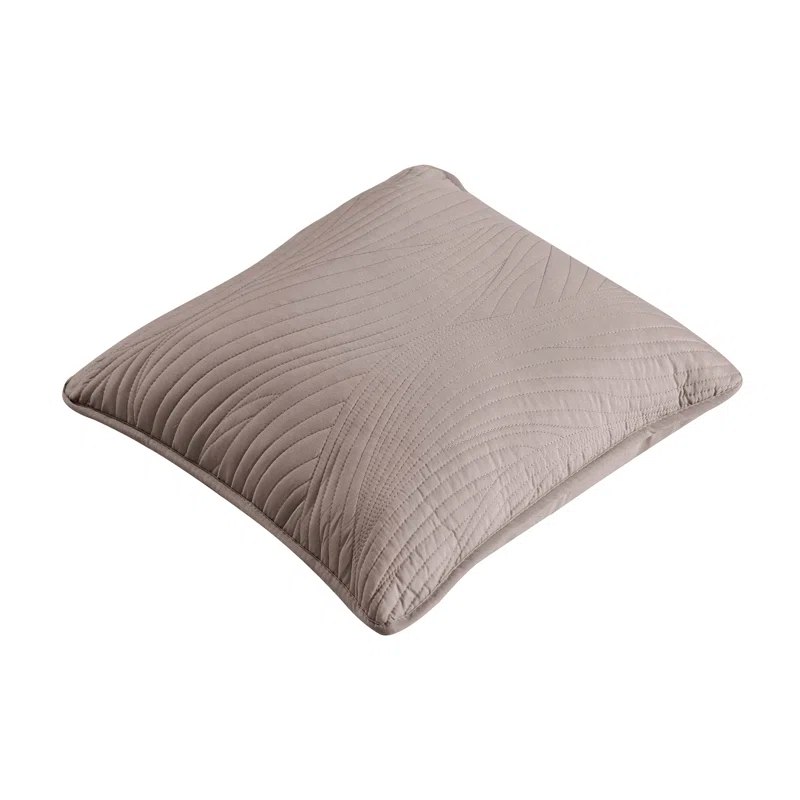 Brielle Stream Embroidered Reversible Throw Pillow