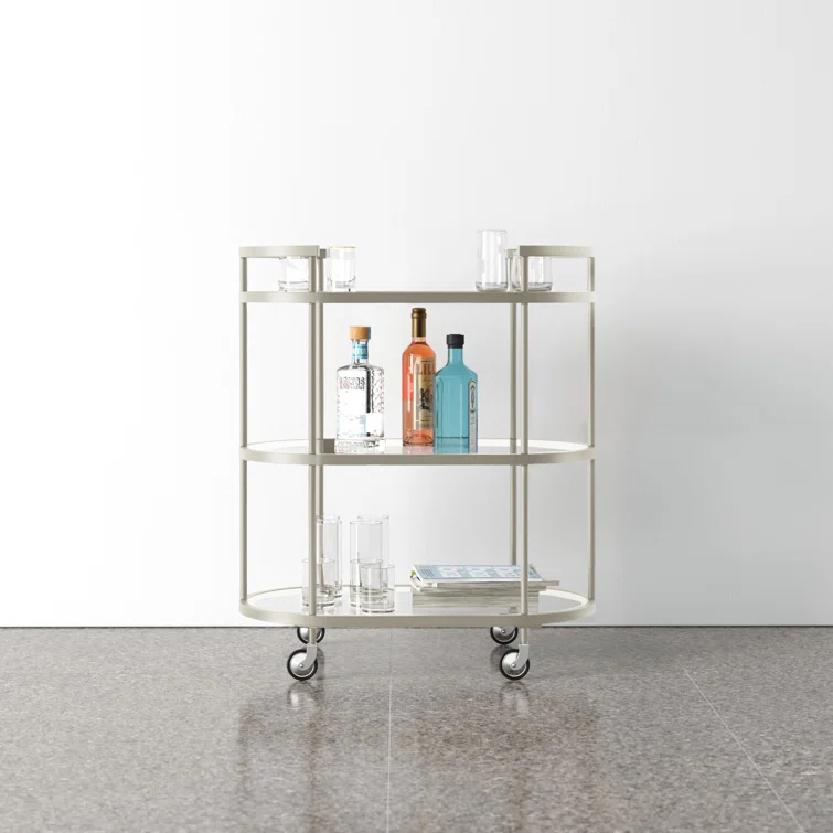 Rosario Metal Bar Cart