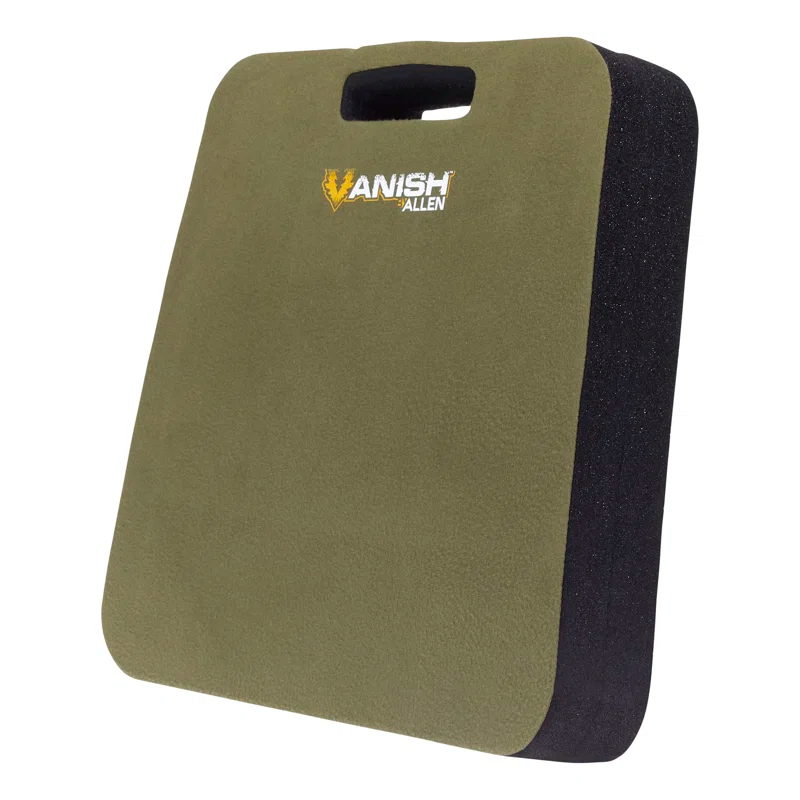 Vanish Foam Cushion, 14"L x 13"W x 2"H, Olive Green