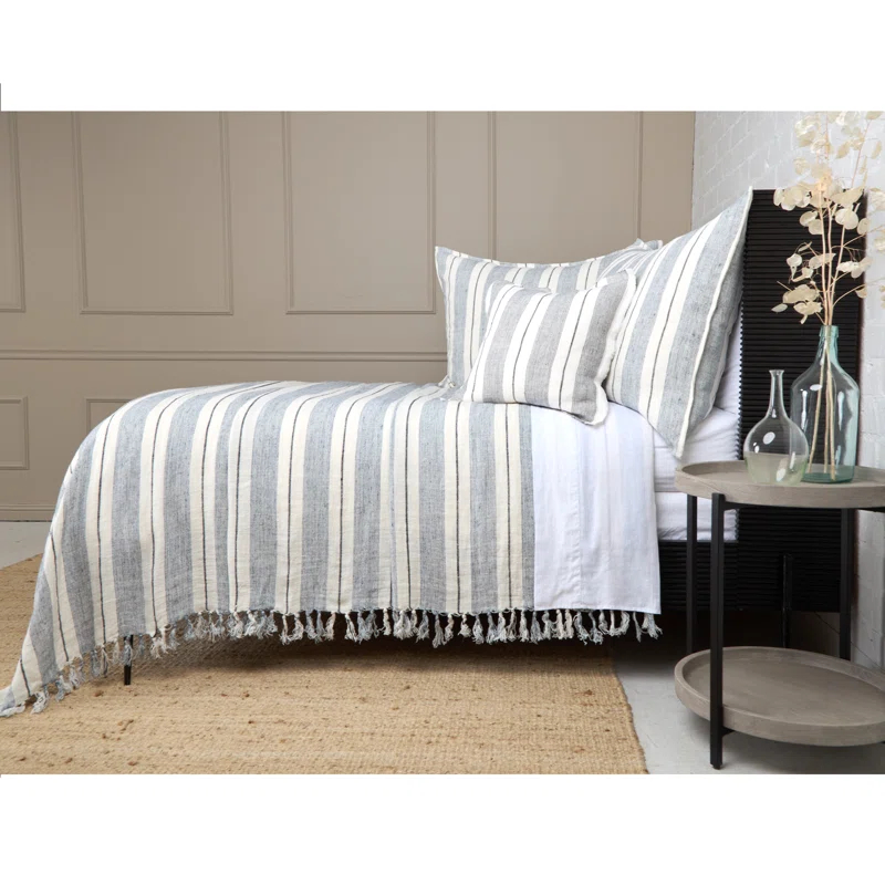 Pom Pom At Home Laguna Striped Throw Pillow