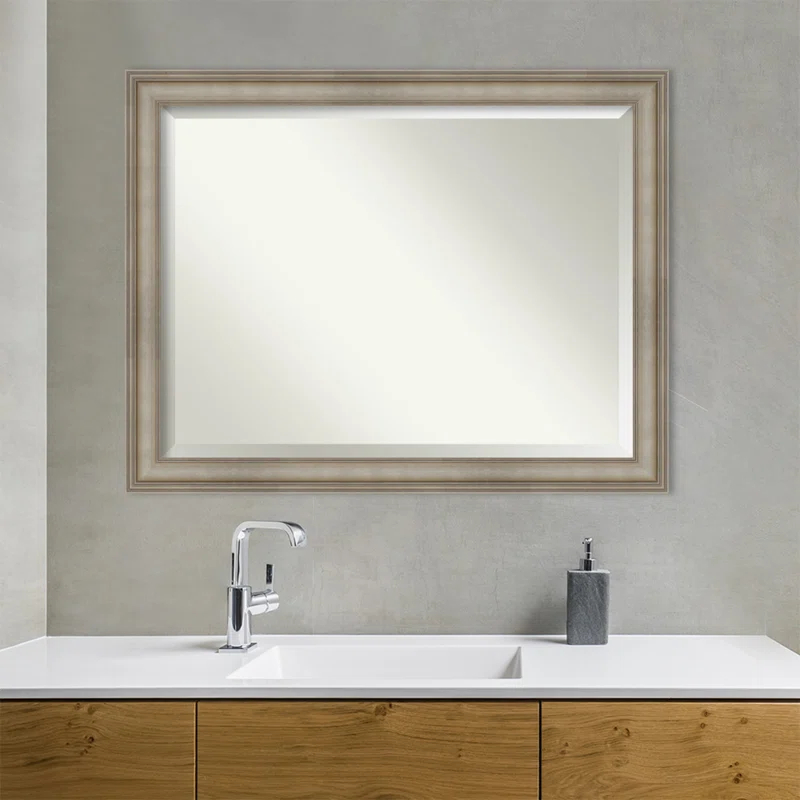 Amanti Art Flat Wall Mirror