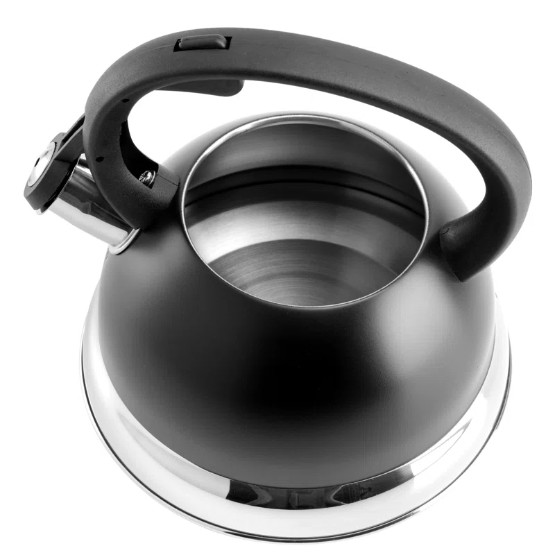 Mr. Coffee Mr. Coffee Flintshire 1.75 Quart Whistling Stovetop Tea Kettle In Blue