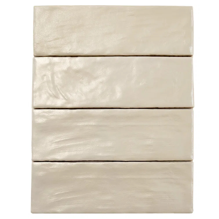 Apollo Tile 38 pack 2.5 in. x 8 in. Polished and Honed Ceramic Subway Wall Tile (5.38 sq. ft./Case)