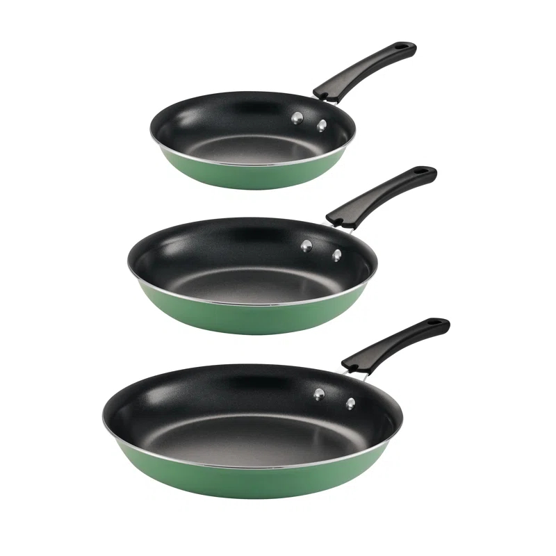 Tramontina Tramontina 3 Pk Porcelain Enamel Fry Pan Set