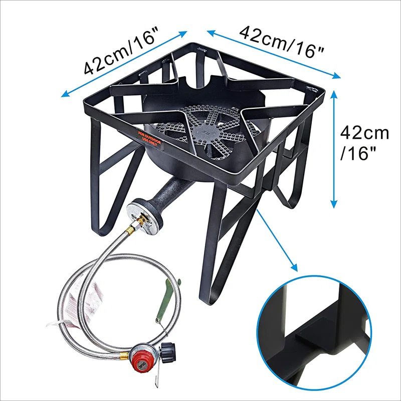 ARC Single Burner High Pressure Propane Turkey Fryer