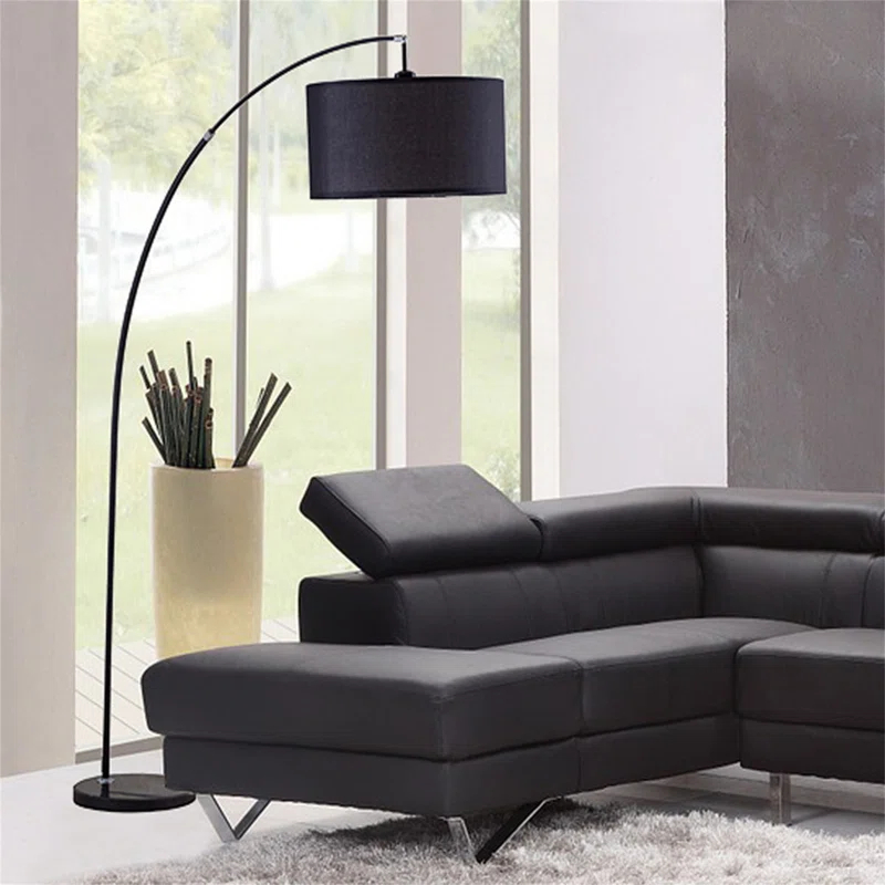 Hokku Designs 86" Tall Metal Floor Arc Lamp "Allegro", and