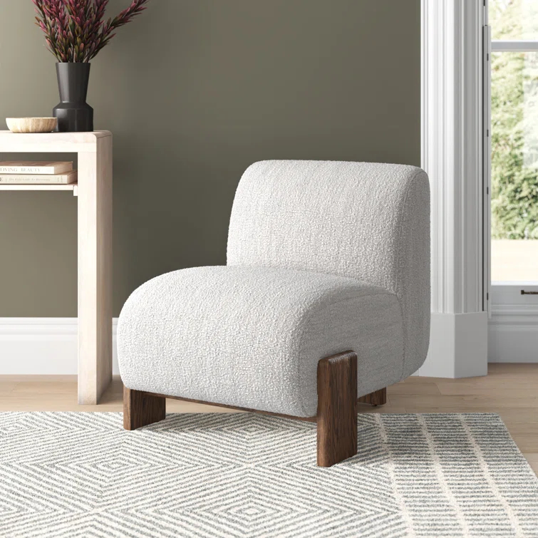 Chelsea Upholstered Slipper Chair