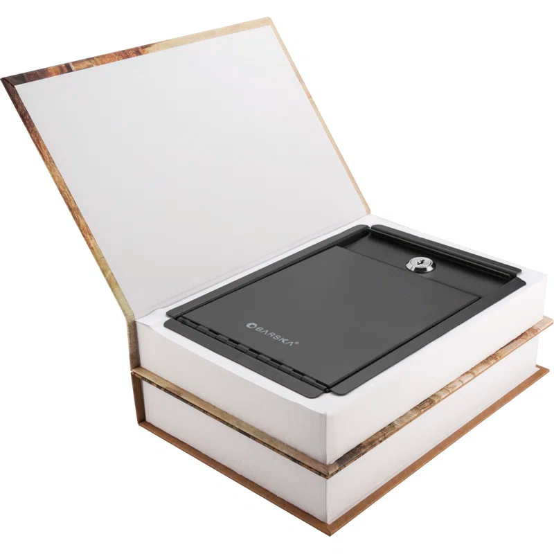 Barska PARIS & LONDON DUAL BOOK LOCK BOX W/KEY LOCK