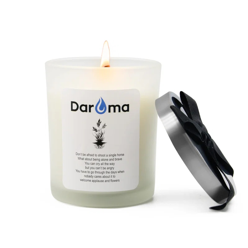 DAROMA Wild Bluebell Scented Jar Candle