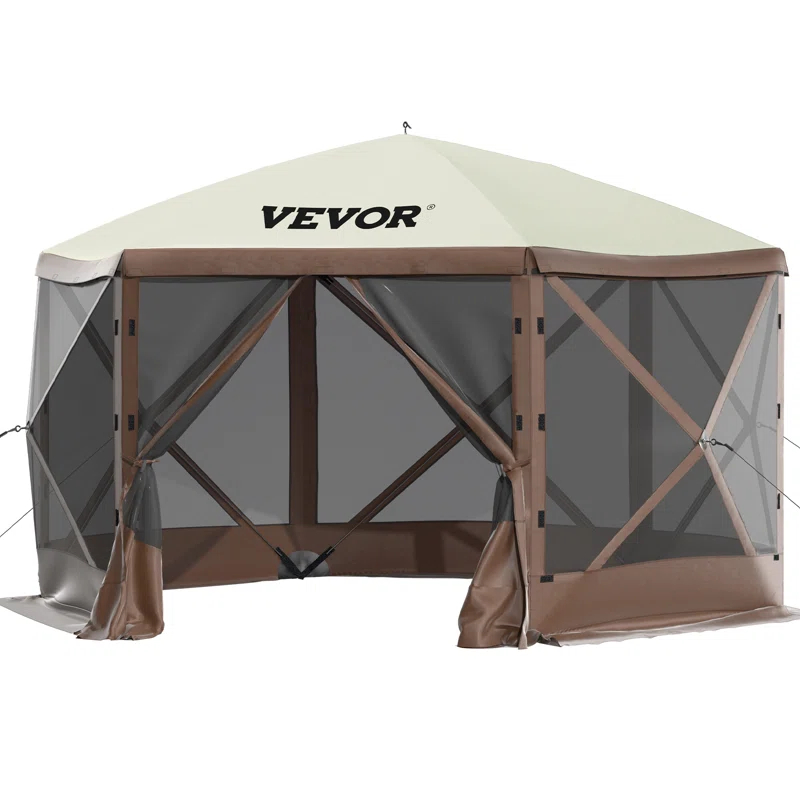 VEVOR Pop-up Camping Gazebo Screen Tent