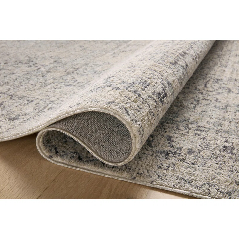 Amber Lewis x Loloi Alie Greys/ Beige/ Ivory Area Rug