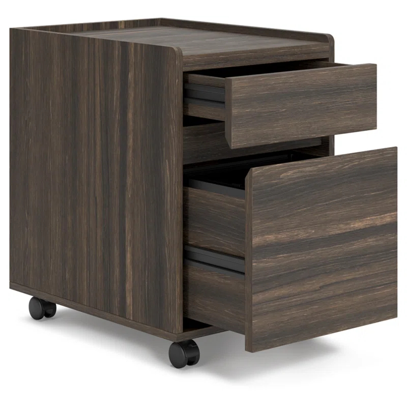 Enoki 15.35'' Wide 2 -Drawer Mobile File Cabinet