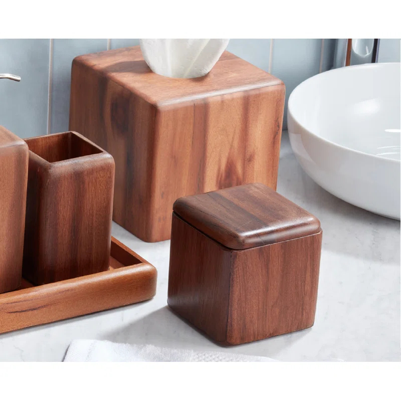 Roselli Trading Company Nature's Home Bathroom Storage Container