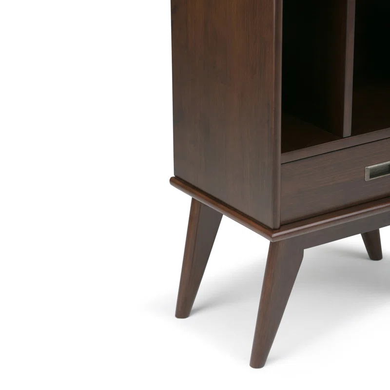 Simpli Home Draper Storage Bookcase