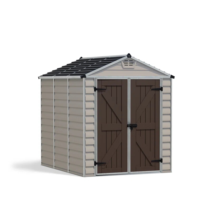 Canopia Palram - Canopia Skylight 6 Ft. W x 7.5 Ft. D Polycarbonate Storage Shed & Reviews | Wayfair